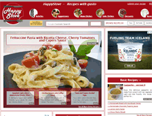Tablet Screenshot of happystove.com